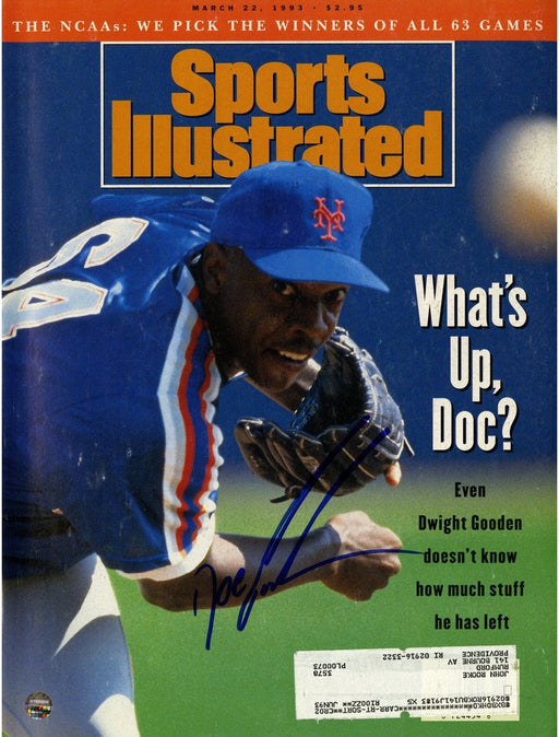 Dwight Doc Gooden Signed 3/22/93 Sports Illustrated Magazine