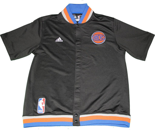 Kyle O'Quinn New York Knicks 2015-16 Game Used #9 Black Short Sleeve Jacket (12/5/2015) (2XL)