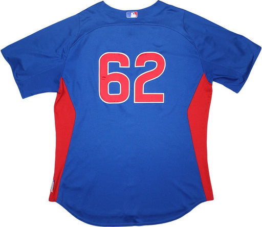 Marcos Mateo Jersey - cubs 2011Worn #62 Spring Training Road Blue jersey(52)