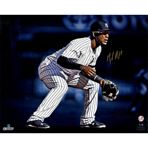 Miguel Andujar New York Yankees Signed 'Fielding' 16x20 Photo