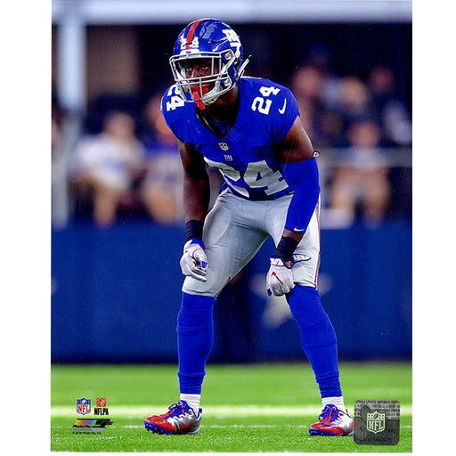 Eli Apple Blue Uniform Vs Cowboys 8x10 (AATH216)