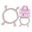 Breast Cancer Awareness Charm Bracelet Jewelry