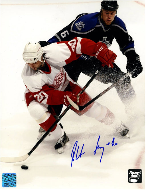 Robert Lang Detroit Red Wings 8X10 Photo