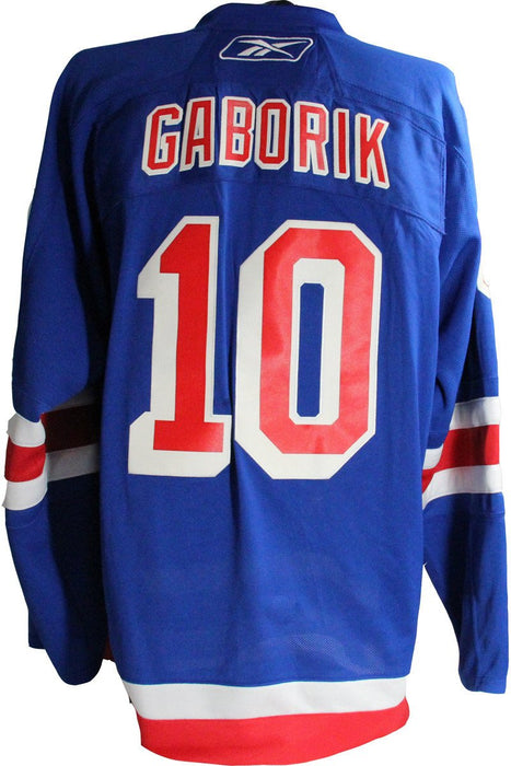 Marian Gaborik Blue Rangers Jersey XXL Uns