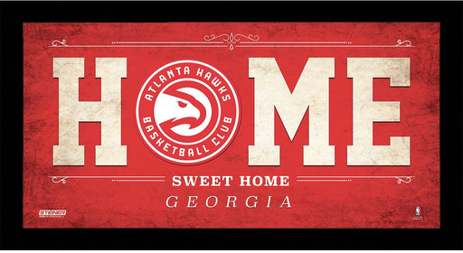 Atlanta Hawks 6x12 Home Sweet Home Sign