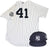 Justin Wilson Uniform - NY Yankees 2015 Game Used #41 Jersey and Hat w/ Pettitte Retirement Patch (8/23/2015)