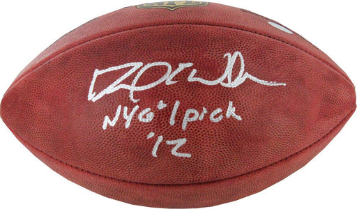 Dave Wilson Signed NFL Football