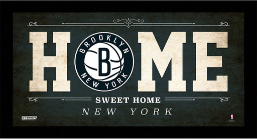 Brooklyn Nets 6x12 Home Sweet Home Sign