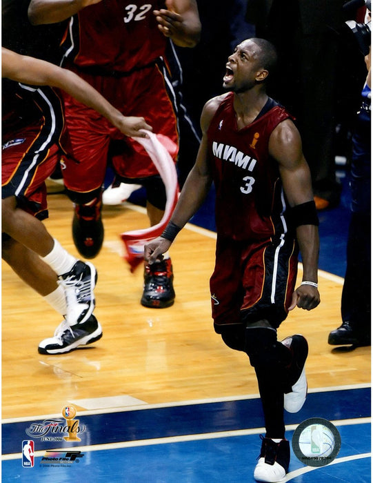 Dwyane Wade Miami 2006 Finals Celebration 8x10 Photo (PF)