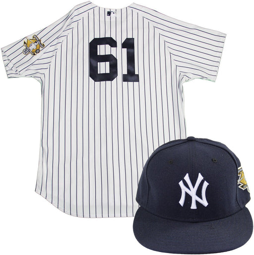 Jeff Pentland Uniform - NY Yankees 2015 Game Used #61 Jersey and Hat  w/ Bernie Retirement Patch (5/24/2015)