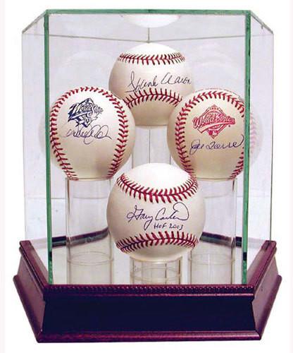 Glass Quad Baseball Case (o)