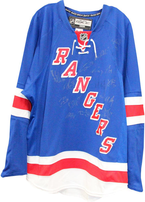 New York Rangers Team Signed Jersey (2008-09 Season)