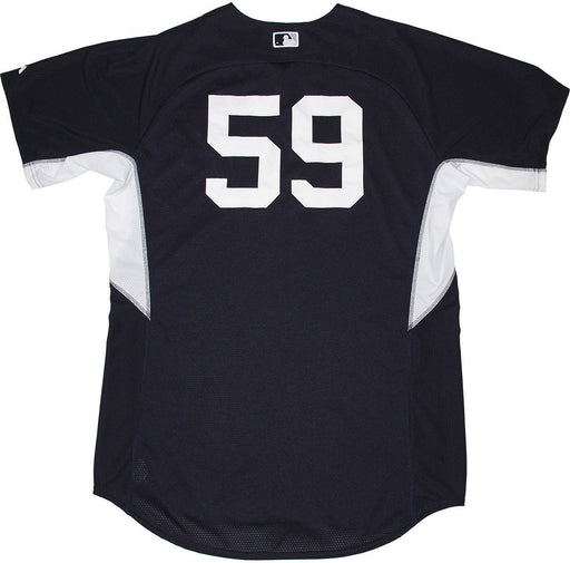 Robert Thomson BP Top - NY Yankees 2014 Season #59 Team Issued Home BP Top (HZ556897)