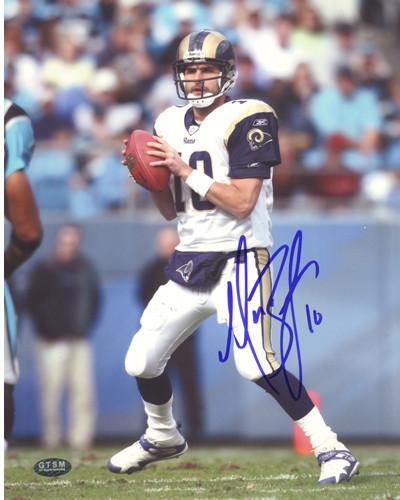 Marc Bulger Rams 8x10 Photo (GTSM Holo/Athlon Auth)