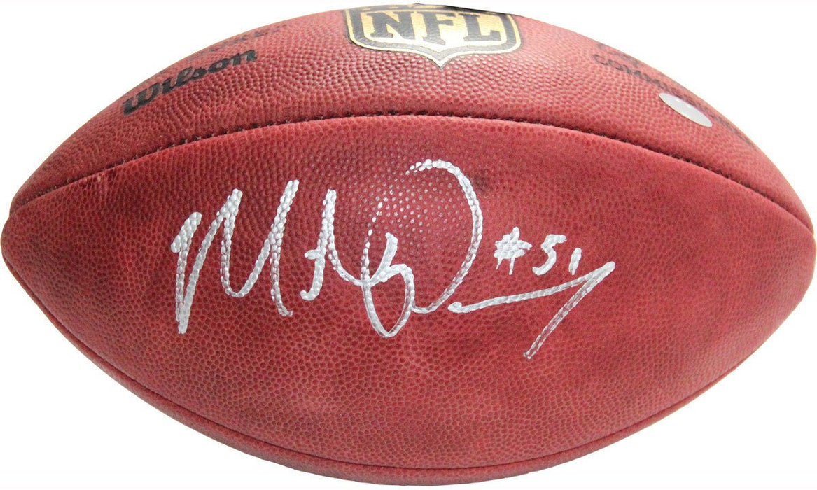 Michael Pouncey Signed NFL Football