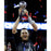 Tom Brady Unsigned Superbowl 51 20x24 with Trophy Photo AATU021