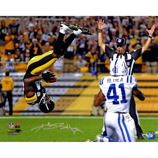 Antonio Brown Signed Flip Celebration 16x20 Photo