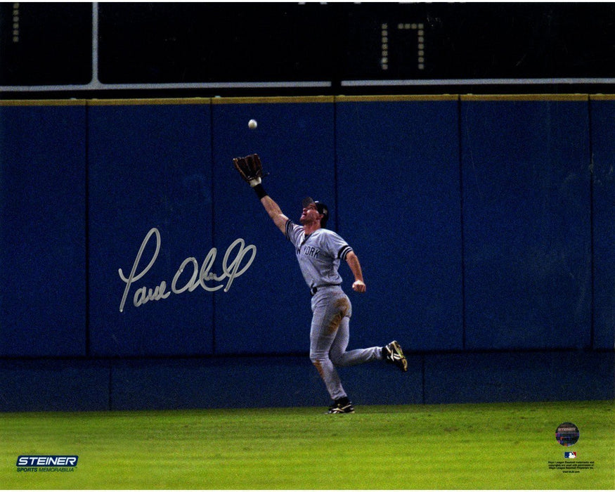 Paul O'Neill Signed 1996 WS Game 5 Catch 8x10 Photo