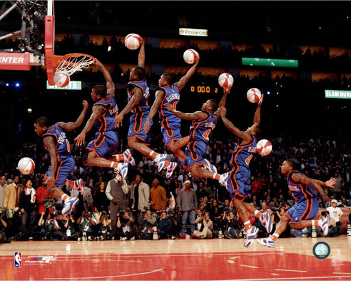 Nate Robinson Multi Exposure Slam Dunk Contest  16x20 Photo