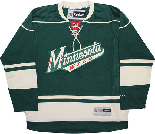 Minnesota Wild Green Premier Jersey Large