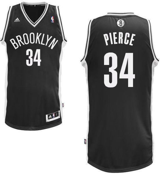 Paul Pierce Brooklyn Nets Black Replica Jersey