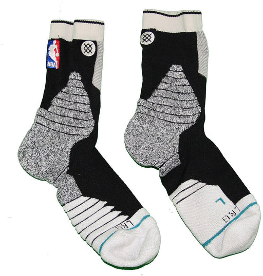 Wayne Ellington Brooklyn Nets 2015-16 Game Used #21 Black and Grey Socks (Pair)