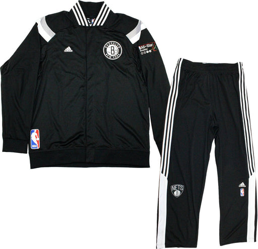 Brooklyn Nets 2014-2015 Season Game Used #13 Black and White Road Warmup Set