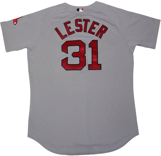 Jon Lester Boston Red Sox Authentic nbr31 Grey Jersey Sz 48