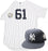 Jeff Pentland Uniform - NY Yankees 2015 Game Used #61 Jersey and Hat w/ Posada Retirement Patch (8/22/2015)