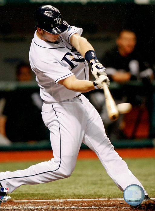 Evan Longoria Home Swing 8x10 Photo uns.