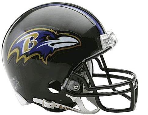 Baltimore Ravens Replica Mini Helmet Uns