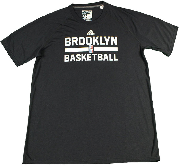 Wayne Elington Brooklyn Nets 2015-2016 Game Used #21 Black ‘Brooklyn Basketball’ Short Sleeve Warm Up Shirt (L)