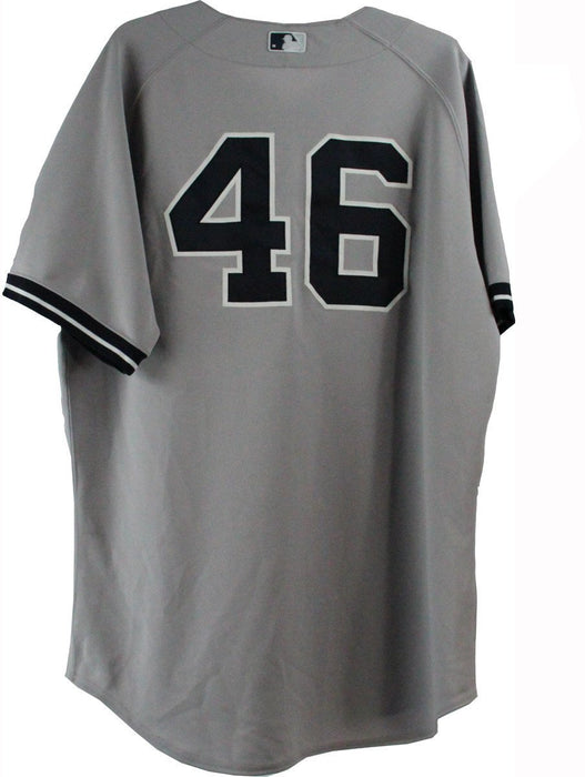 Andy Pettitte Jersey - NY Yankees 2013 Season Game Used #46 Grey Jersey (8/5/2013) (0000003644) (Size 50) (FJ322507)