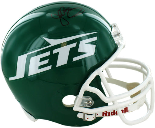 John Riggins Signed New York Jets Authentic Green Throwback 78-89 Helmet