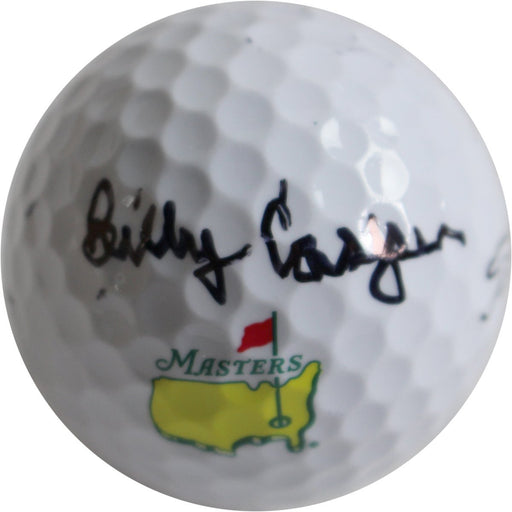 Billy Casper Signed Augusta National Masters Logo Golf Ball PSA Holo