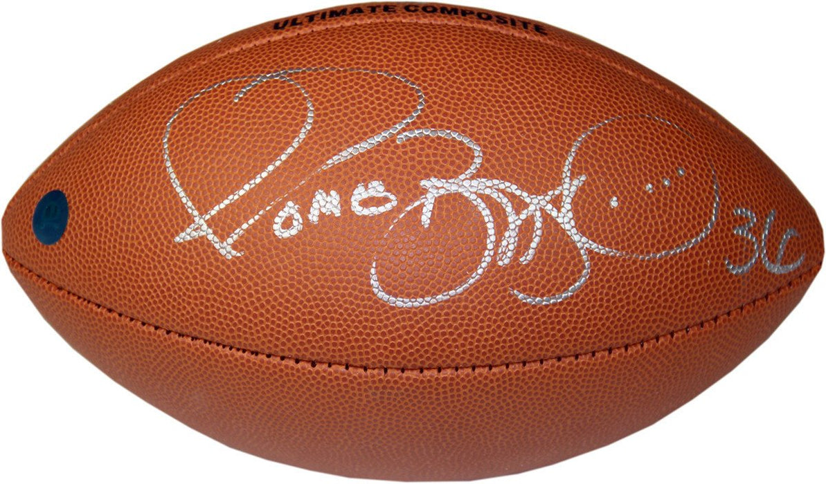 Jerome Bettis Signed NFL Wilson Composite Football - Pittsburgh Steelers (AJ Sports Auth)