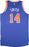 Jason Smith Jersey - NY Knicks 2014-2015 Game Used #14 Blue/Orange Jersey (3XL)