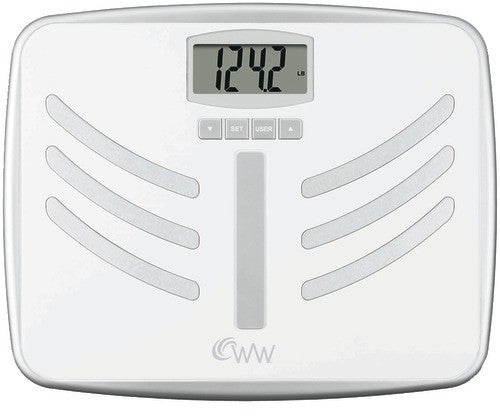 Conair - Wide-Platform Weight Watchers(R) Body Analysis Scale