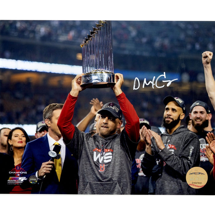 Alex Cora Signed Boston Red Sox 2018 World Series Champions 8x10 Photo