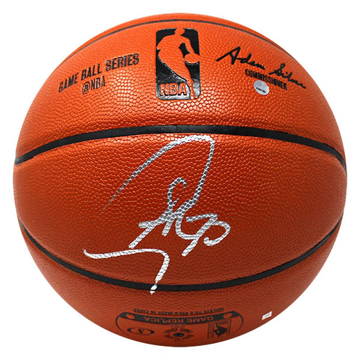 Stephen Curry Signed Spalding I/O NBA Basketball