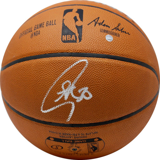 Stephen Curry Signed Authentic Spalding NBA Basketball