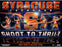 Syracuse Lacrosse Team Signed 2012 Schedule Collage 18x24