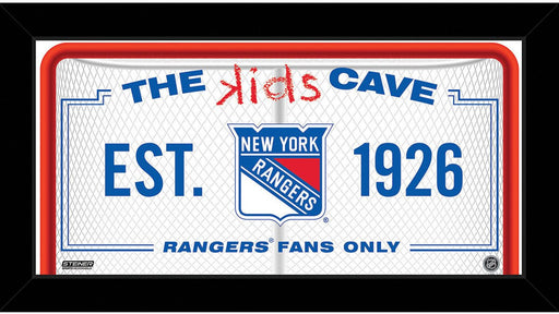 New York Rangers 10x20 Kids Cave Sign