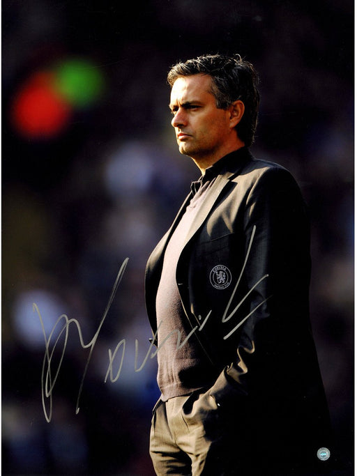 Jose Mourinho Close Up View Signed Porto 12x16 Photo ( Icons Auth & Third Party Holo)