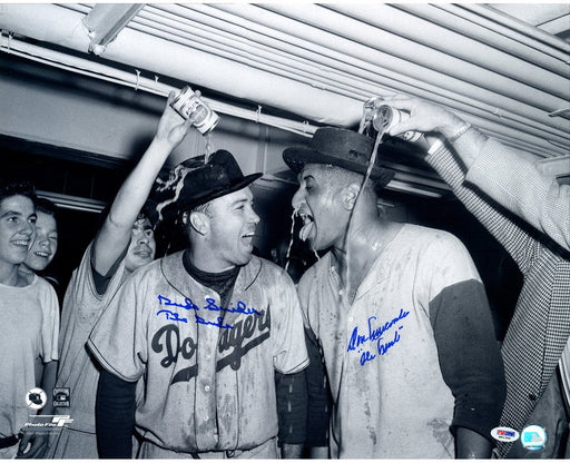 Duke Snider & Don Newcombe Duke & Nuke Autographed 16x20 Photo PSA/DNA