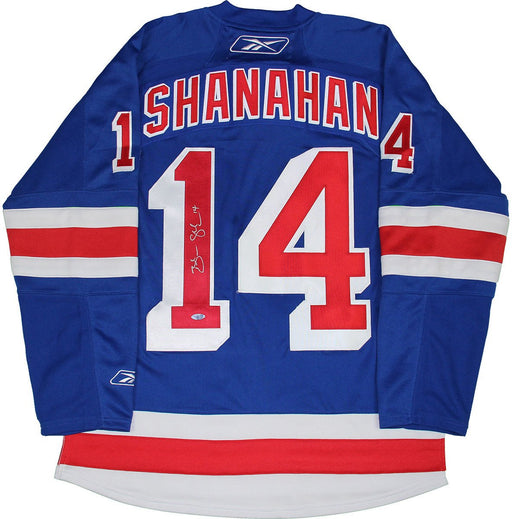 Brendan Shanahan Signed New York Rangers Blue Premier Jersey