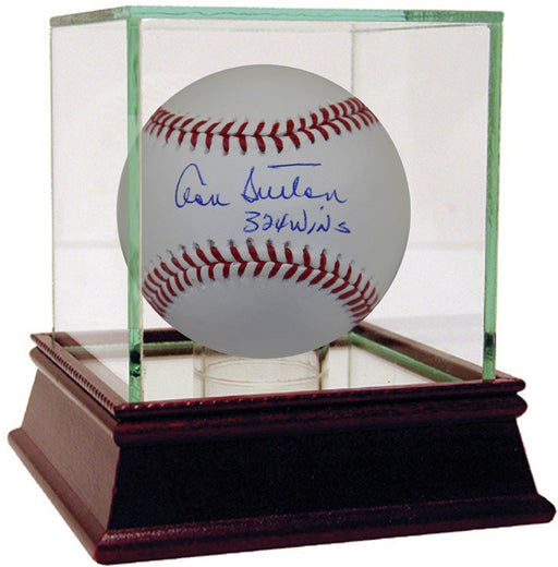 Don Sutton Autographed Baseball w/ 324 Wins Inscription