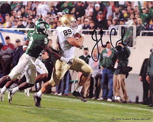 John Carlson Running Down Field vs. Michigan State 8x10 Photo