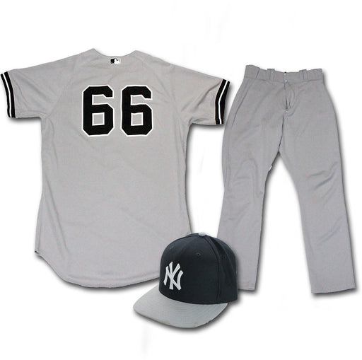 JR Murphy 2013 Team Issued Set - Away BP Jacket Away BP Jersey Grey Jersey & Pants