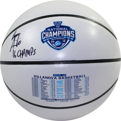 Ryan Arcidiacono Signed Villanova 2016 NCAA Champions White Panel Basketball w/ "2016 NCAA Champs" Insc